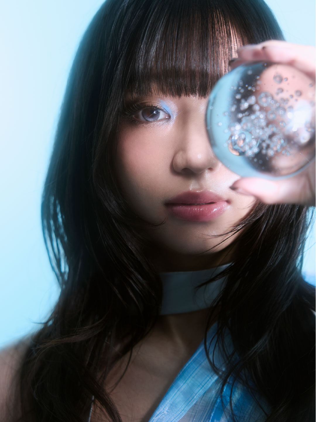模特兒造型作品 — 髮絲光澤